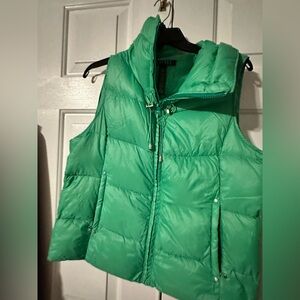 Ralph Lauren Green Puffer Vest
